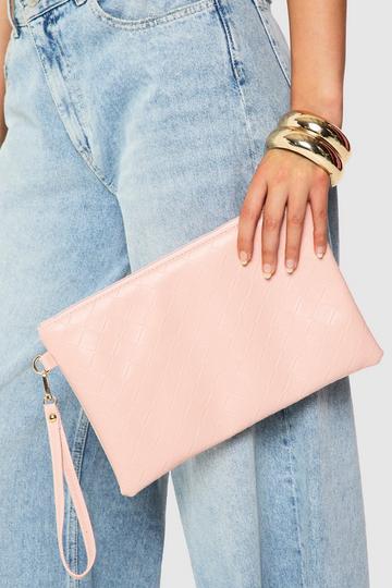 Envelop Clutch Bag baby pink