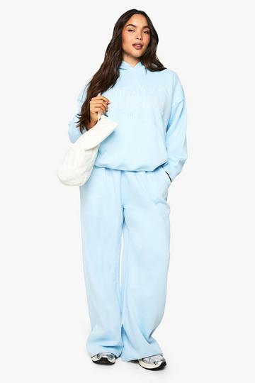 Plus Wide Leg Jogger baby blue