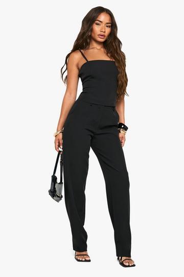 Geweven Set Met Structuur black
