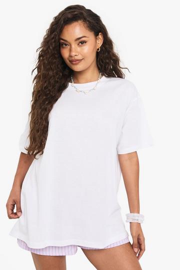Basic Oversized T-Shirt white