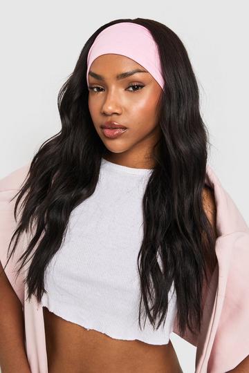 Jersey Haarband baby pink
