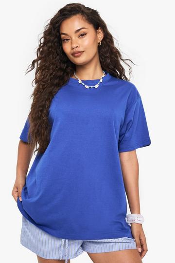 Basic Oversized T-Shirt blue