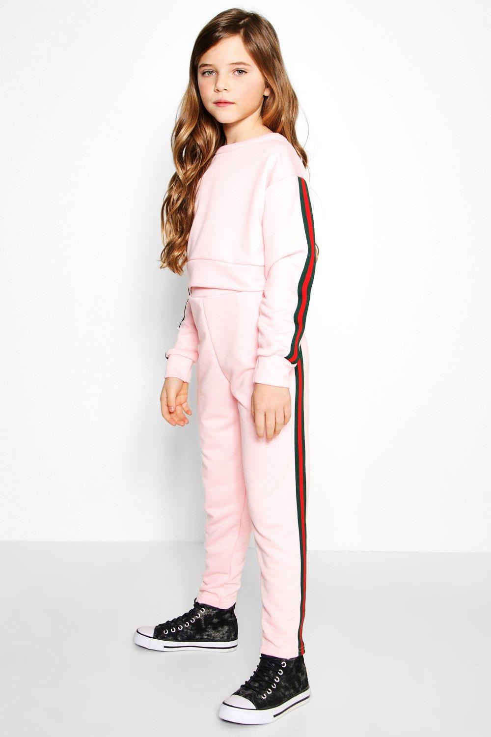 pink joggers girls