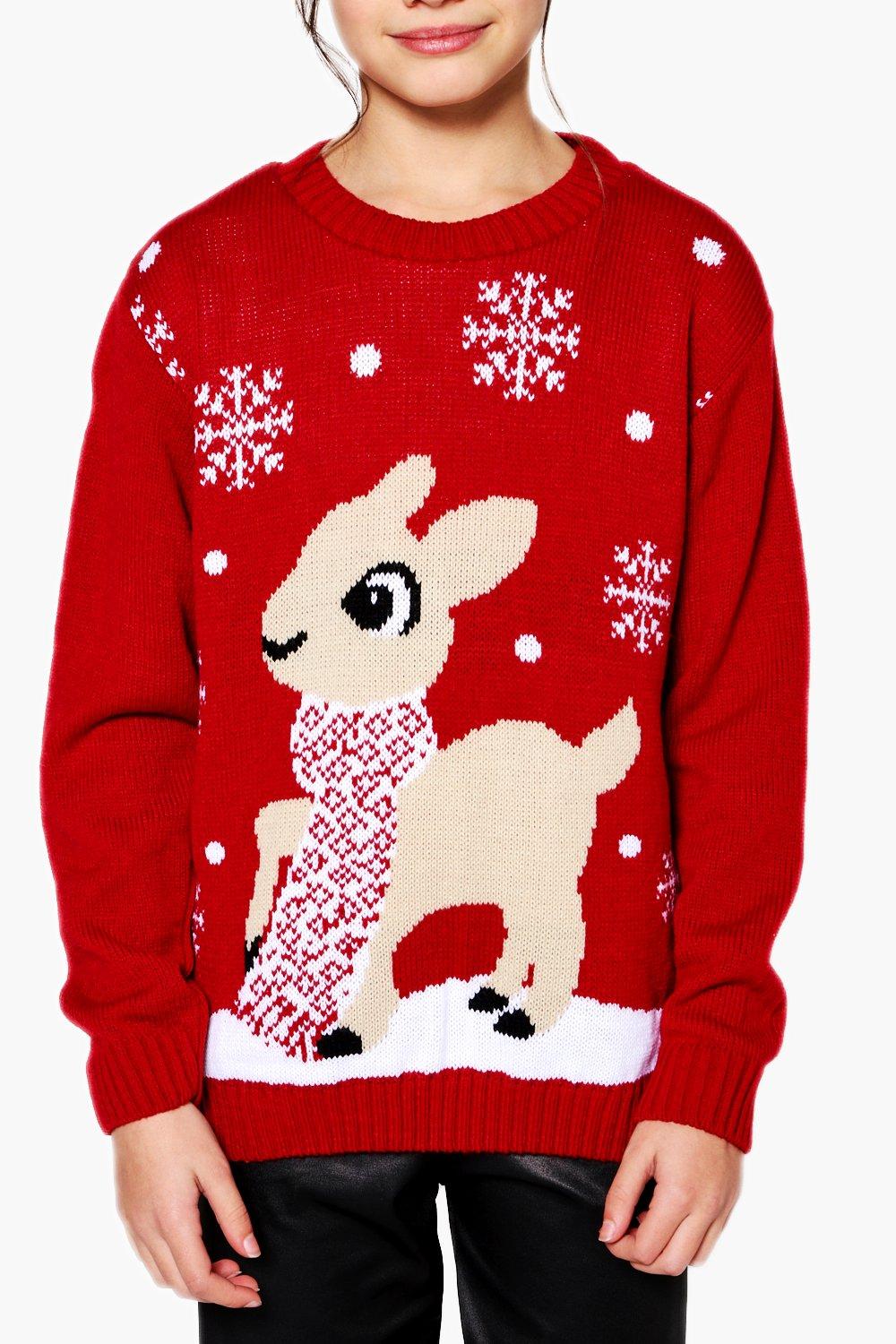 Womens rudolph deals christmas jumper