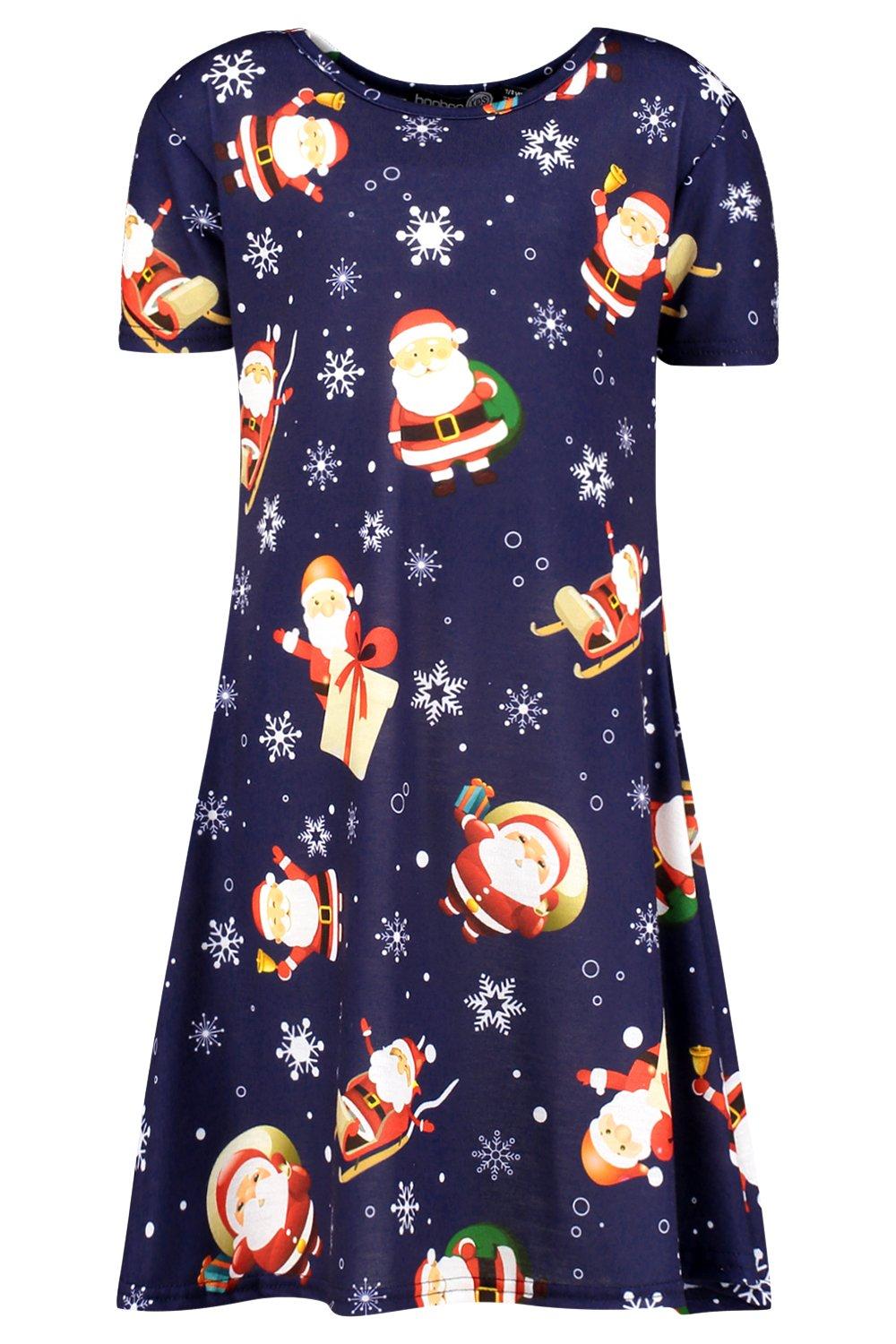 boohoo santa dress