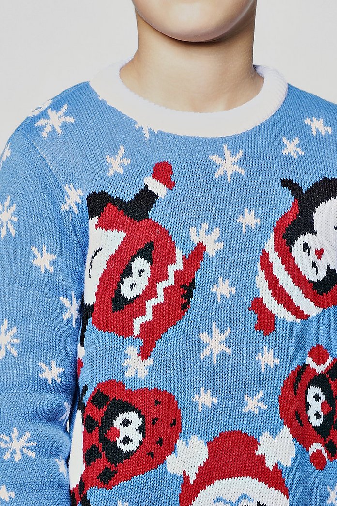 Pull de noël pingouin pour garçons | boohoo Pull de noël pingouin pour garçons | boohoo