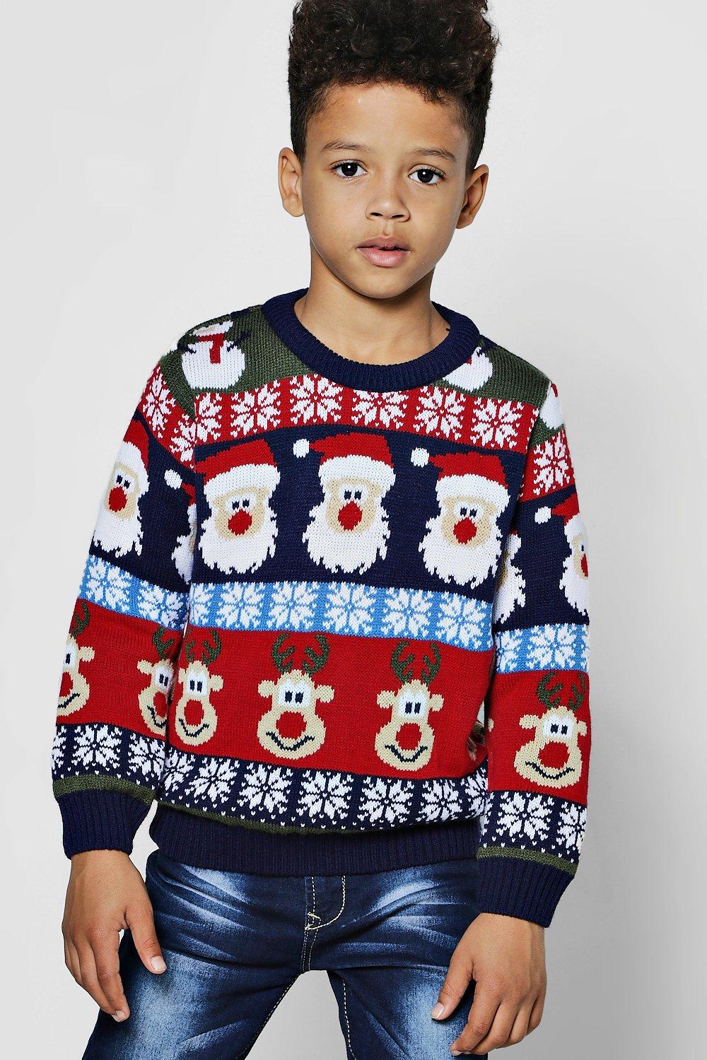 boy christmas jumpers