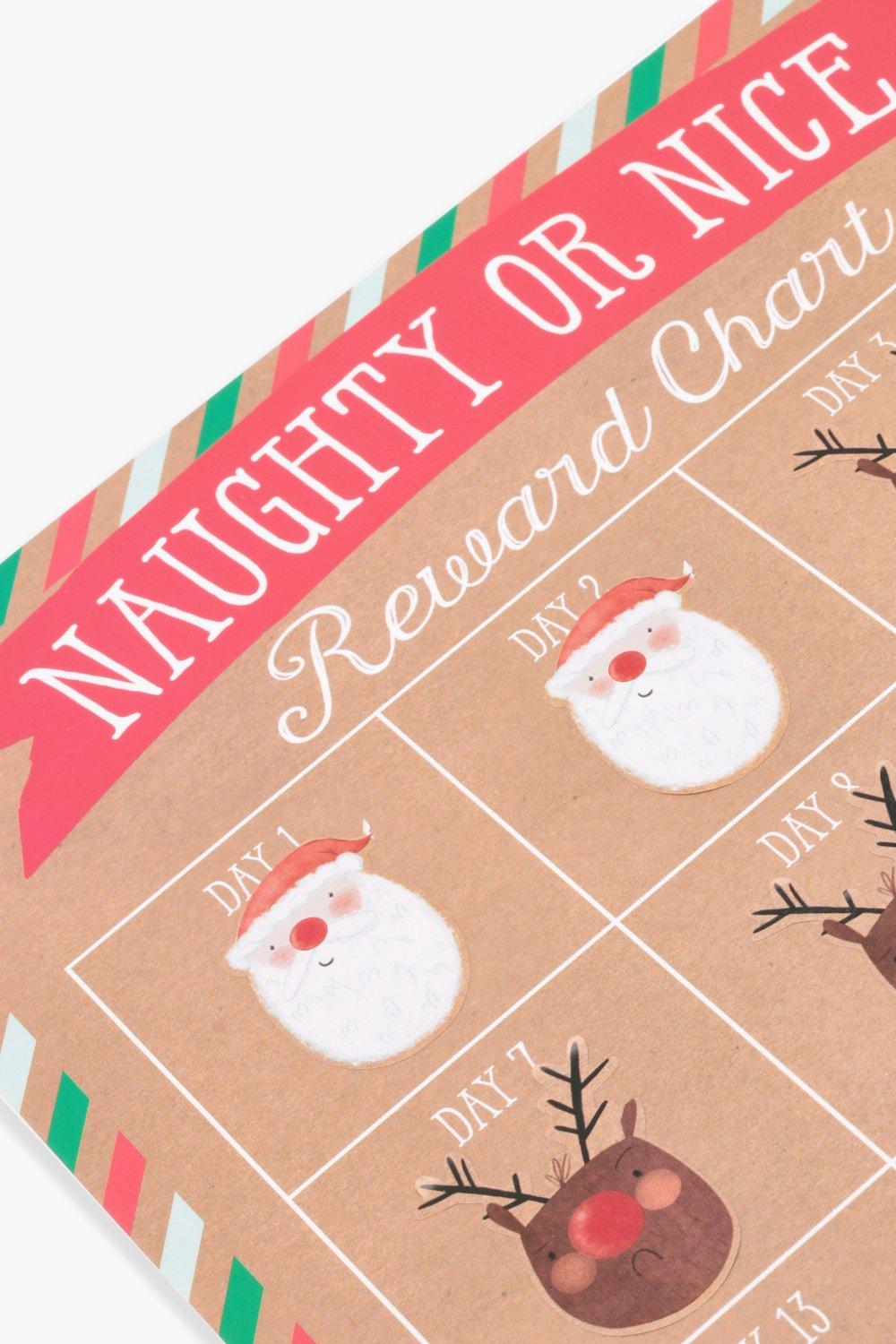 2911 - Chalkboard Countdown - Naughty or Nice