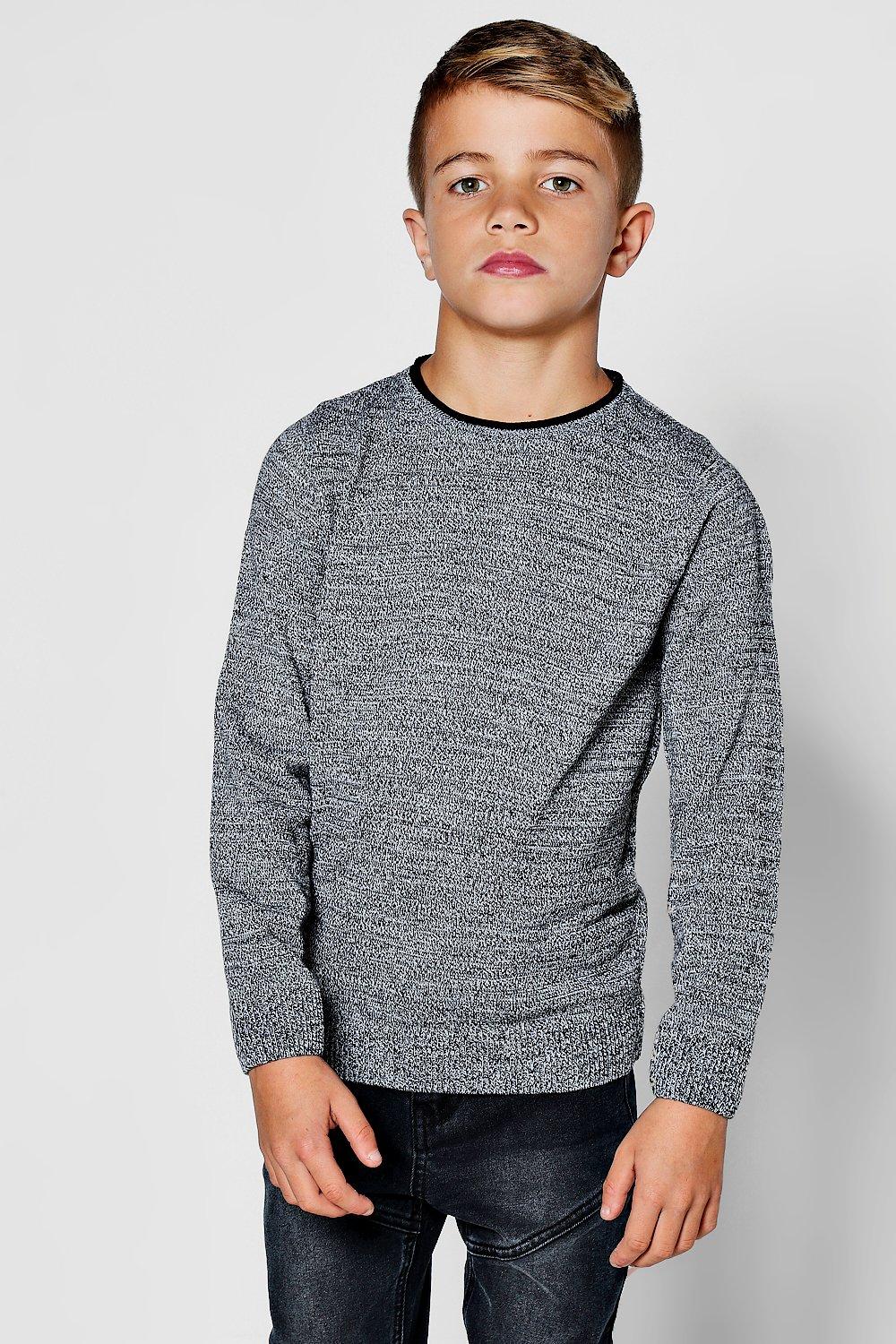 boys crew neck jumper