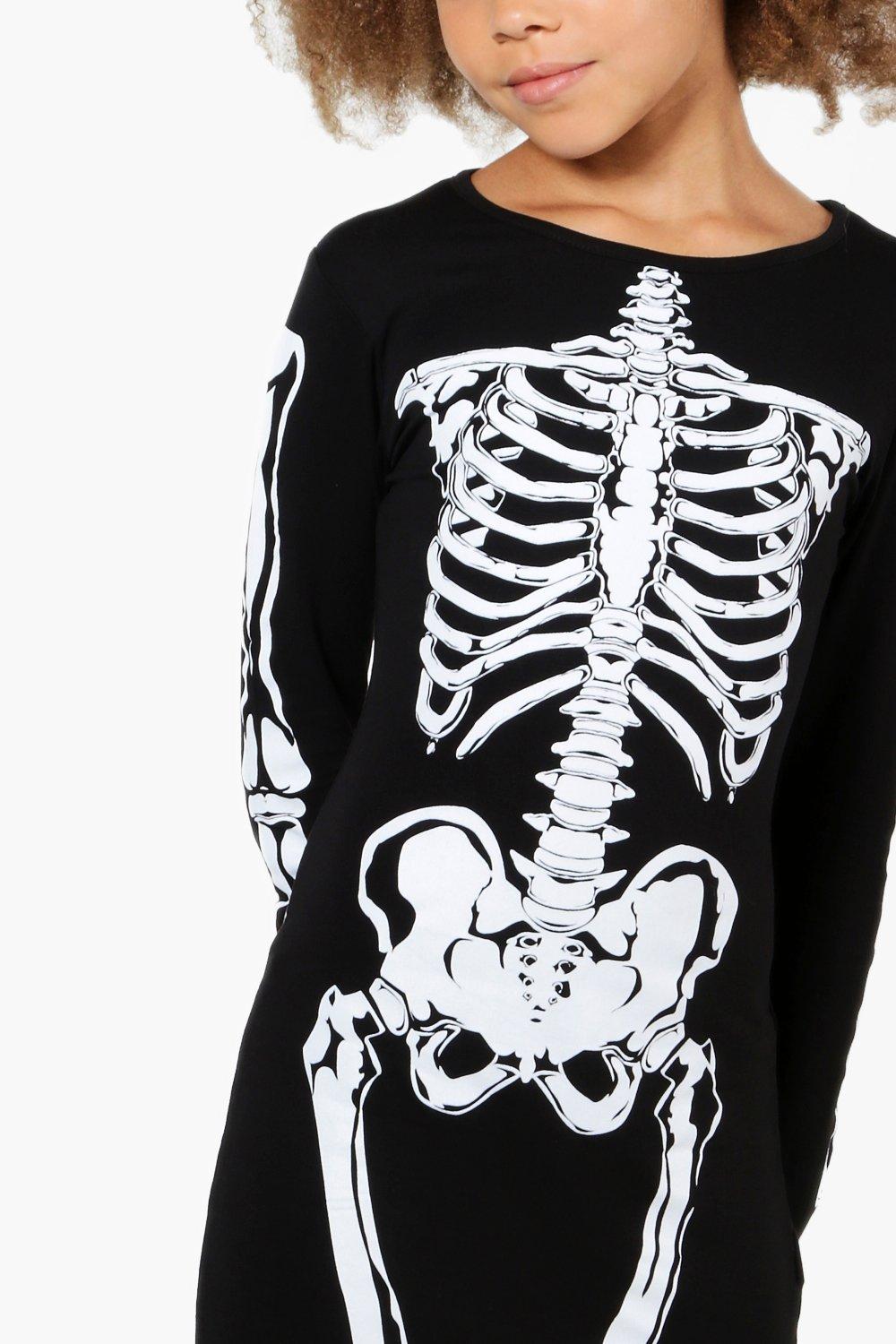 boohoo skeleton dress