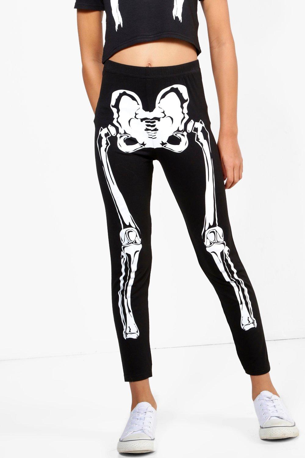 Ladies hotsell skeleton tights