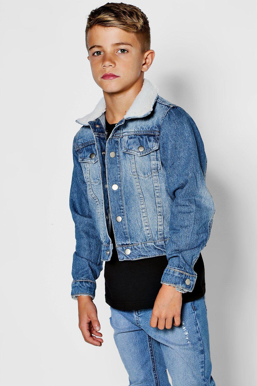 boys trucker jacket