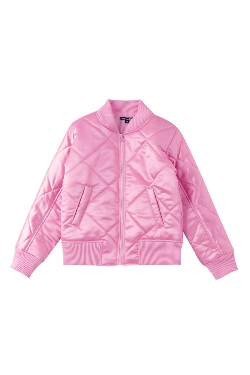 Girls padded store bomber jacket