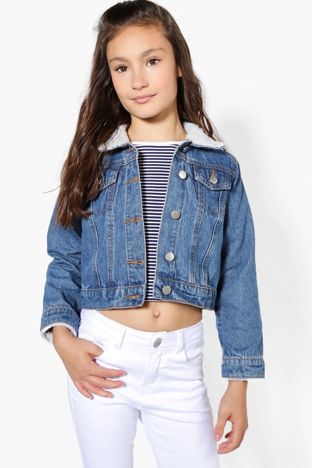 girls denim jacket uk
