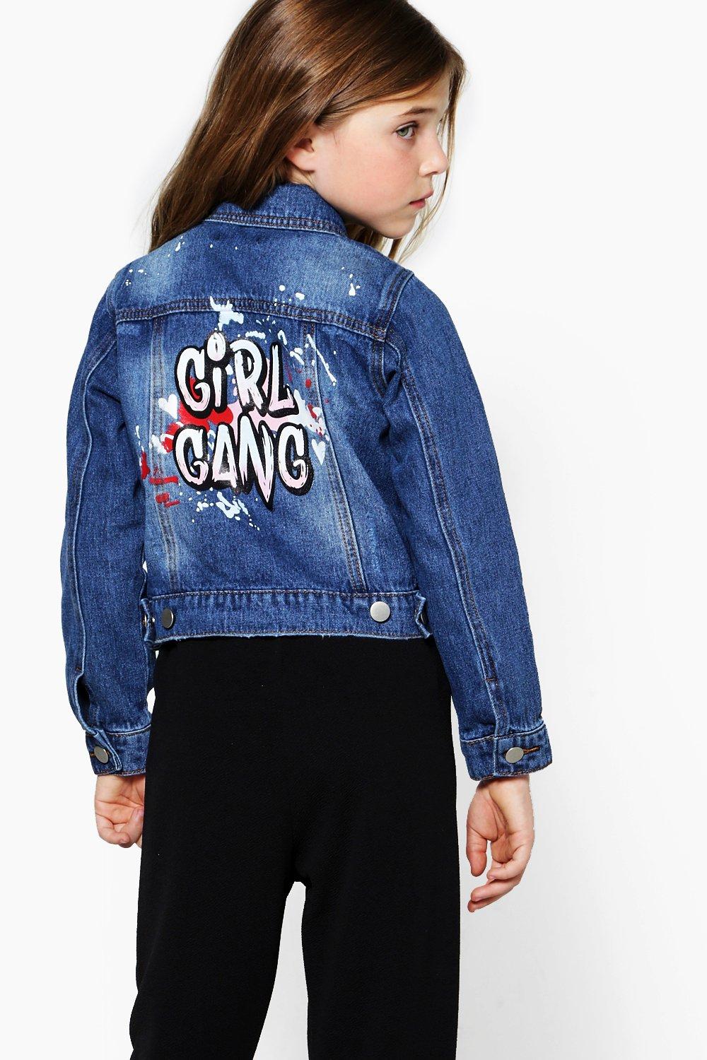 girls denim jacket uk