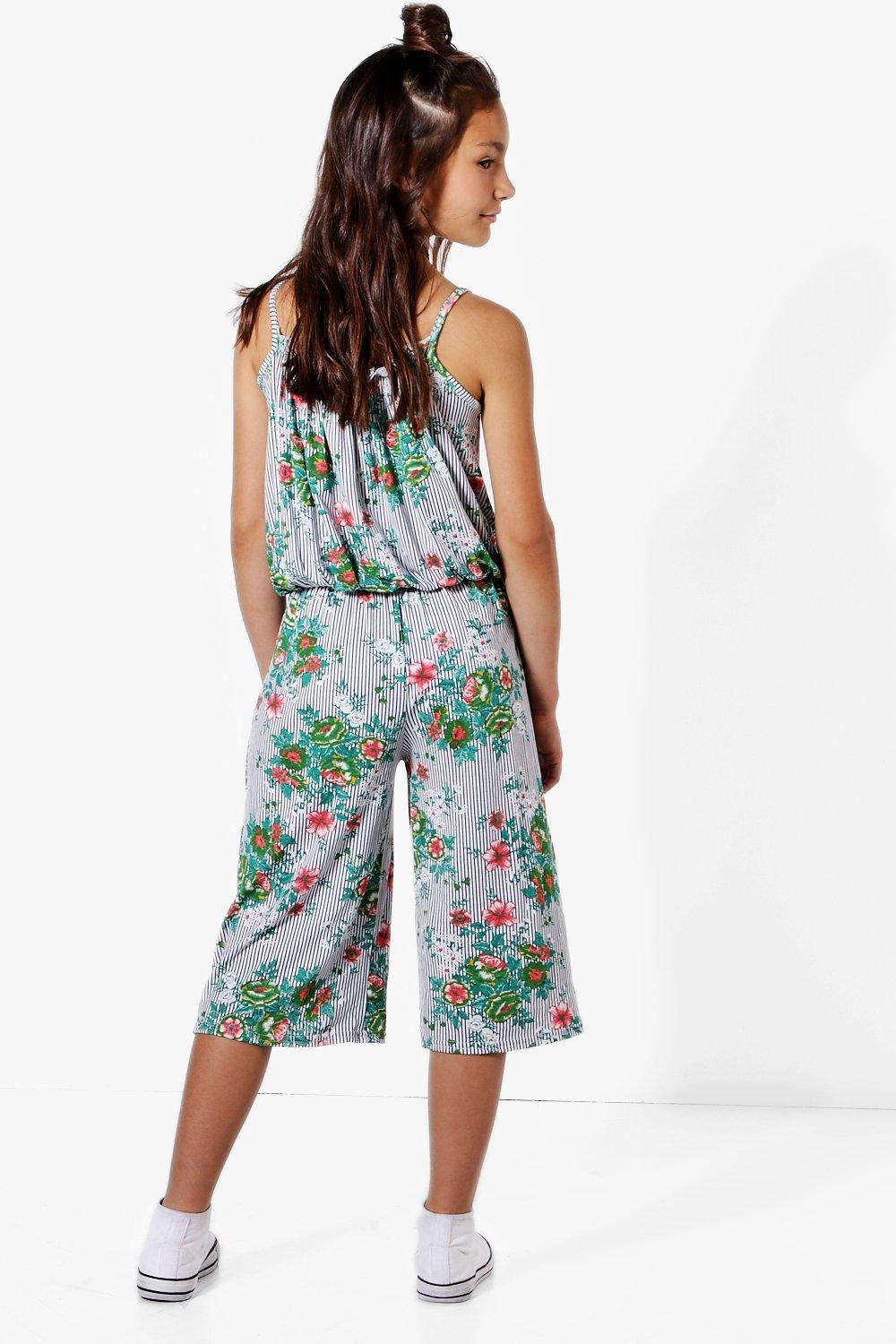 Girls culotte jumpsuit on sale