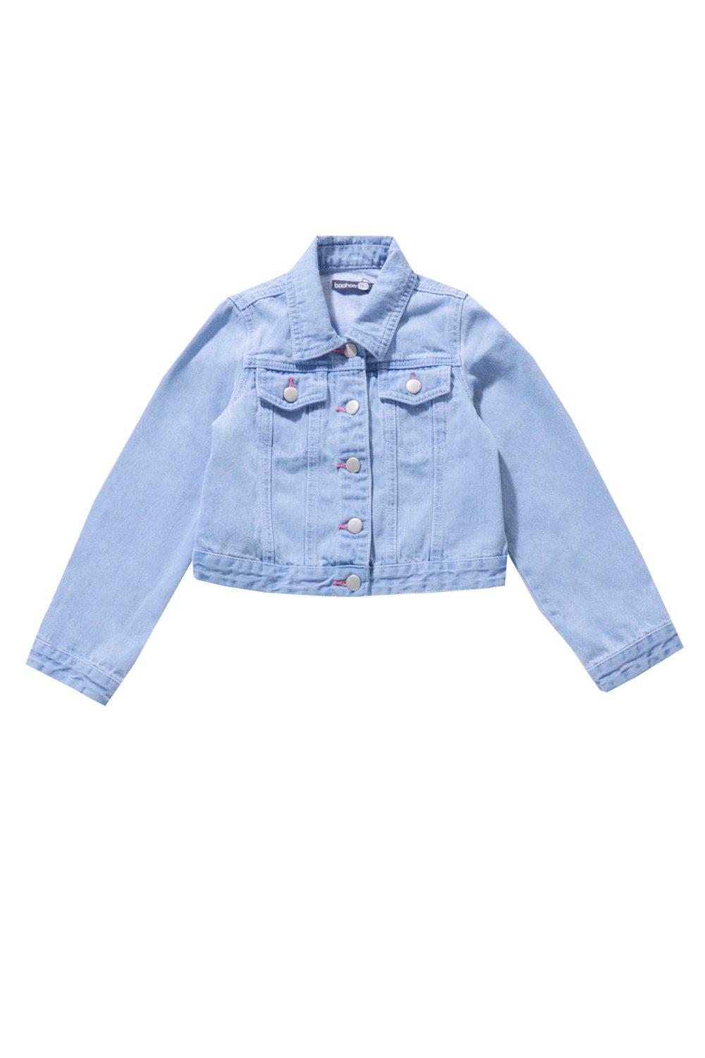 blue denim jacket for girls