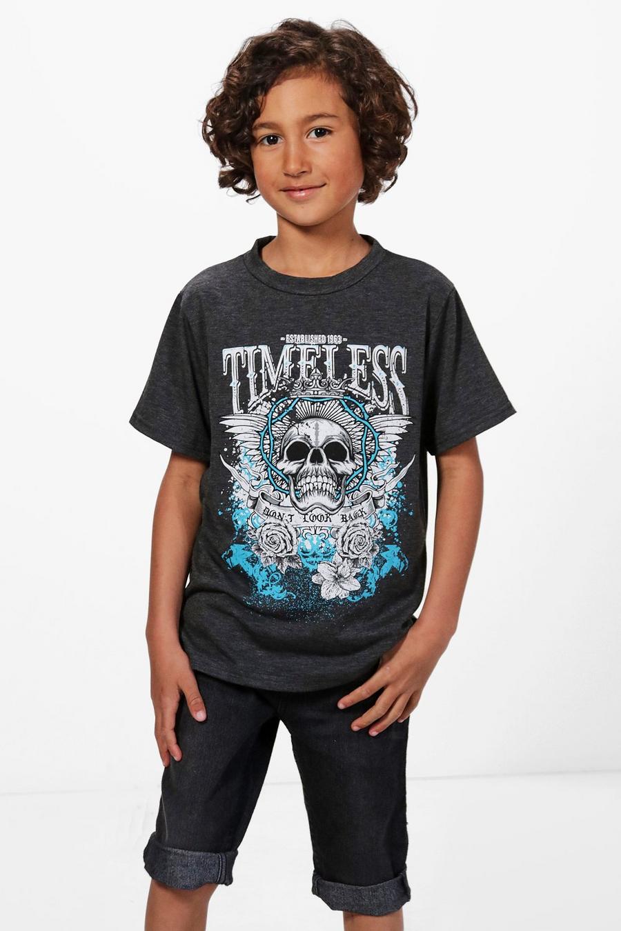 Boys Skull Rock T-Shirt image number 1