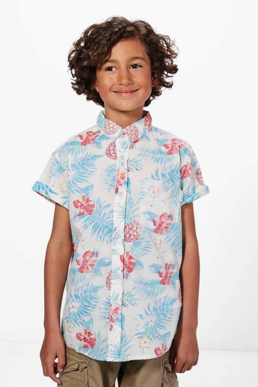 Boys Pineapple Print Shirt image number 1