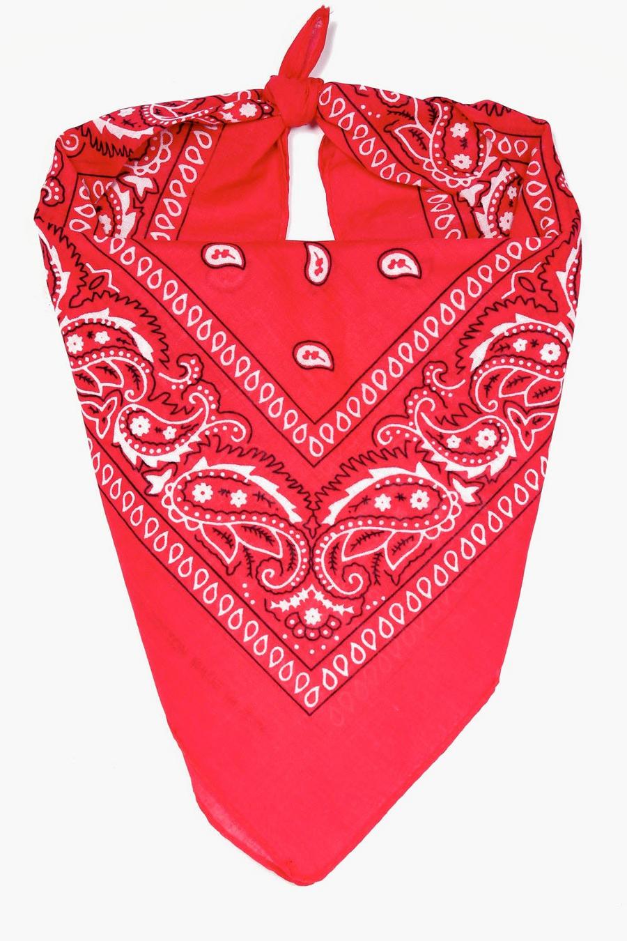 bandana para niño, Rojo image number 1