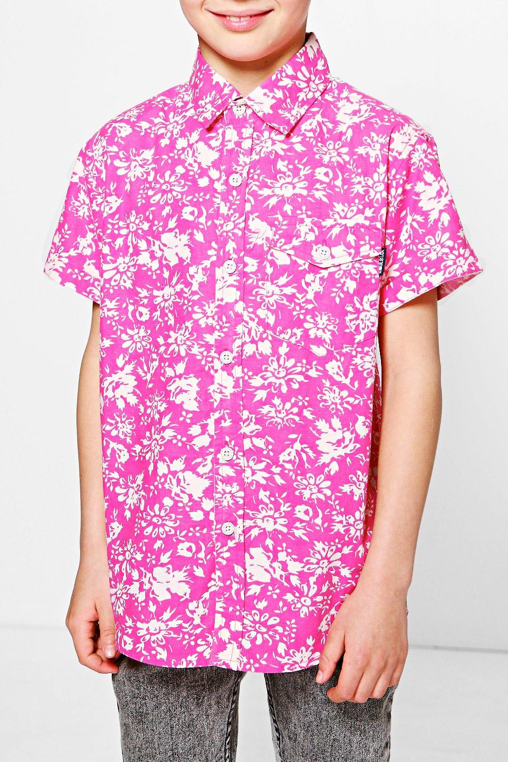 boys flower shirt