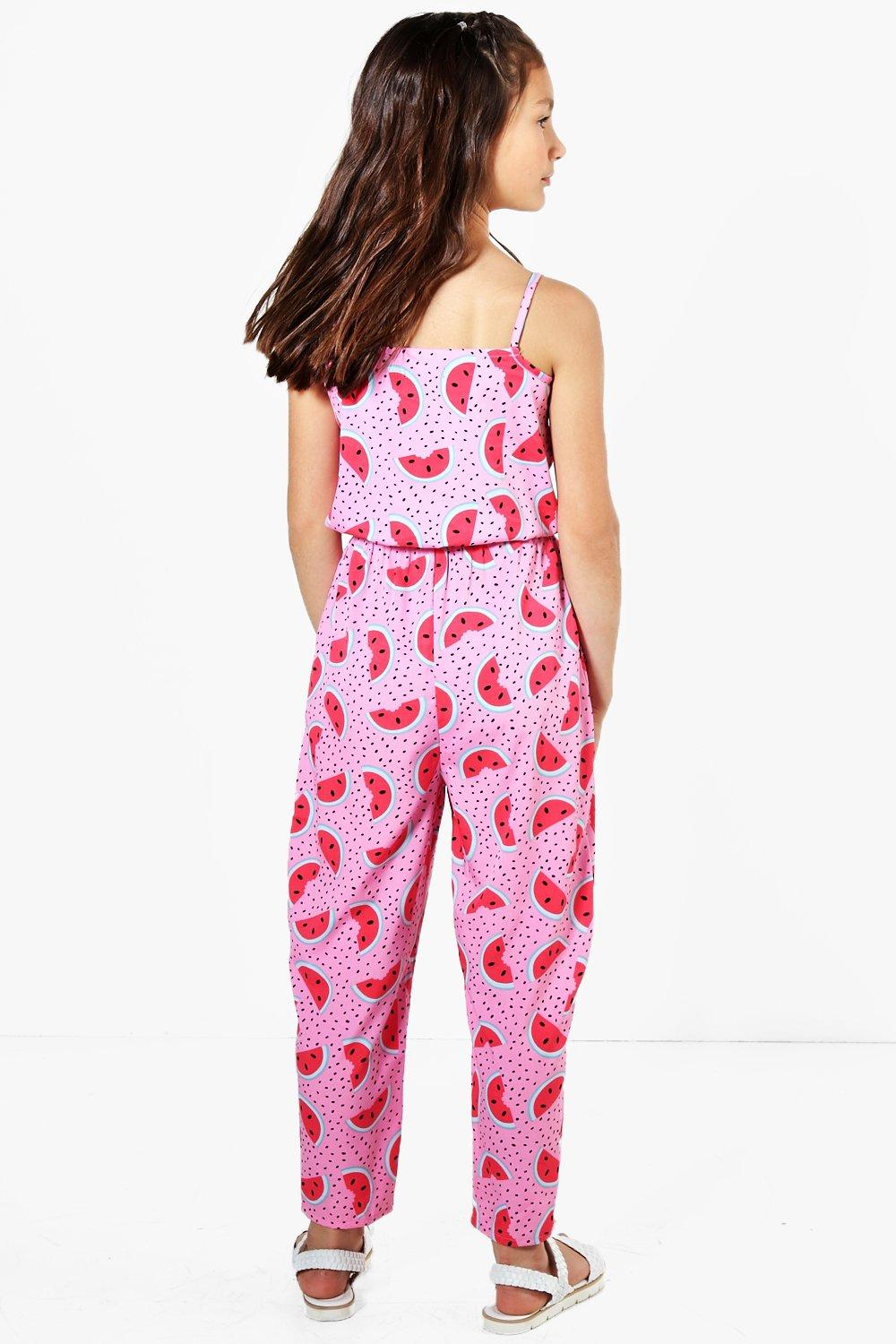 watermelon jumpsuit