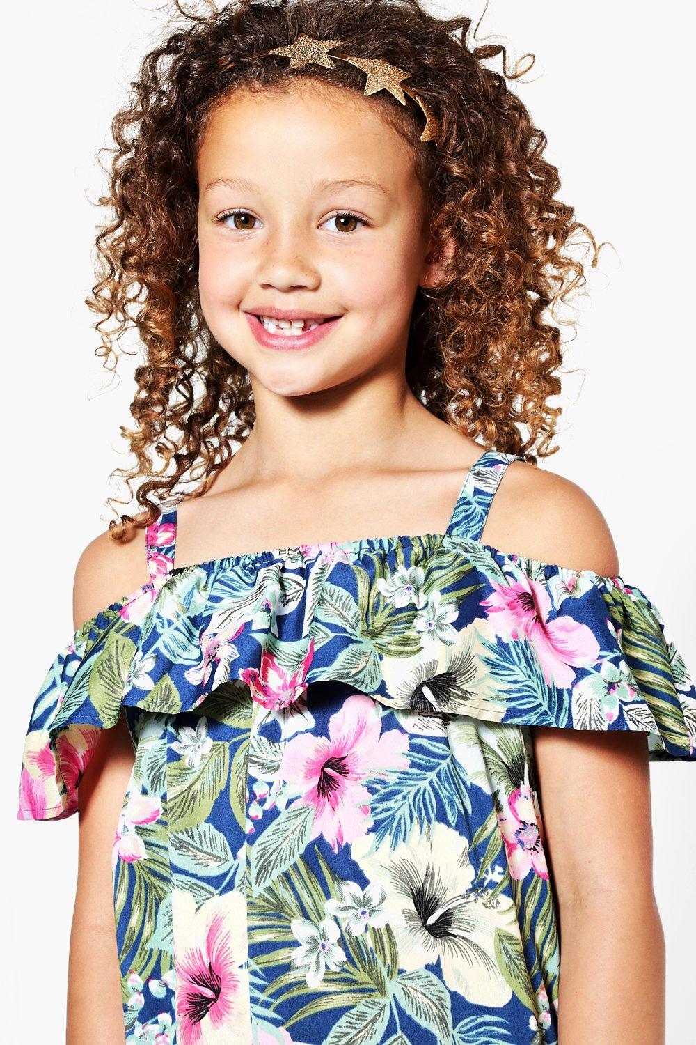 Vestidos tropicales best sale para niñas