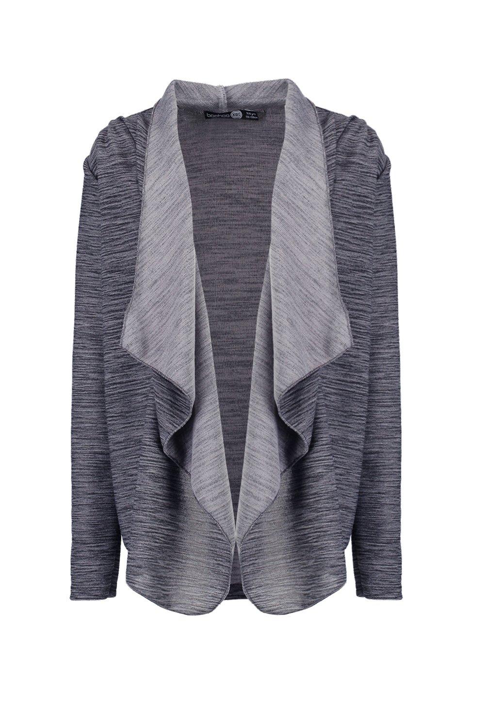 girls waterfall cardigan