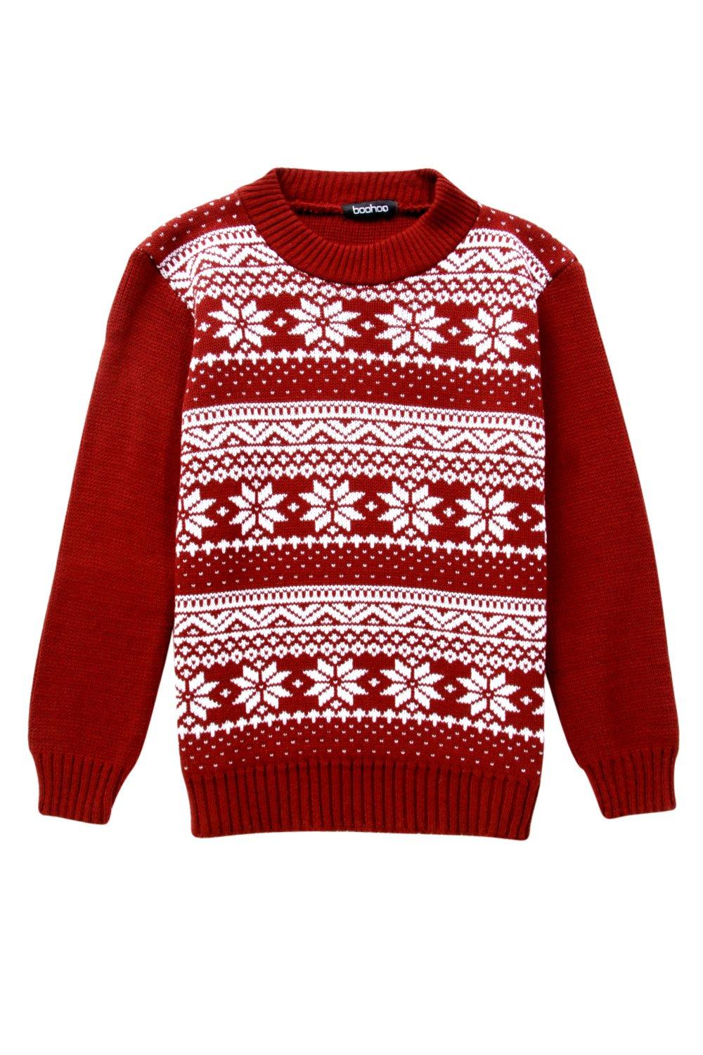 Boys fair isle sweater hotsell