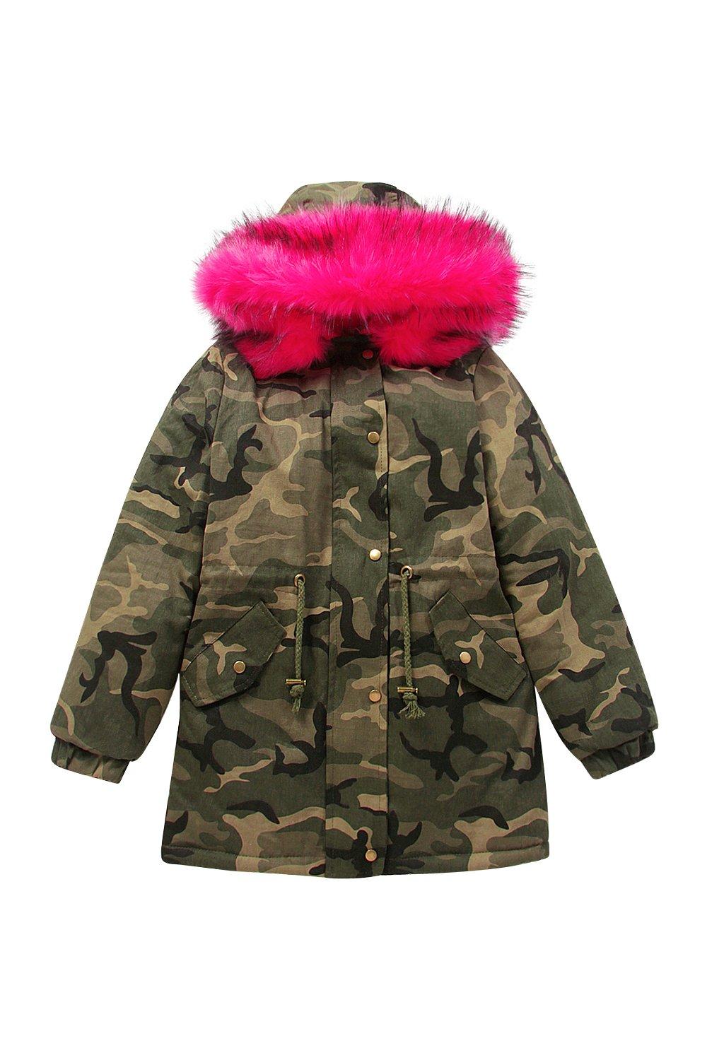 Camo on sale coat girls