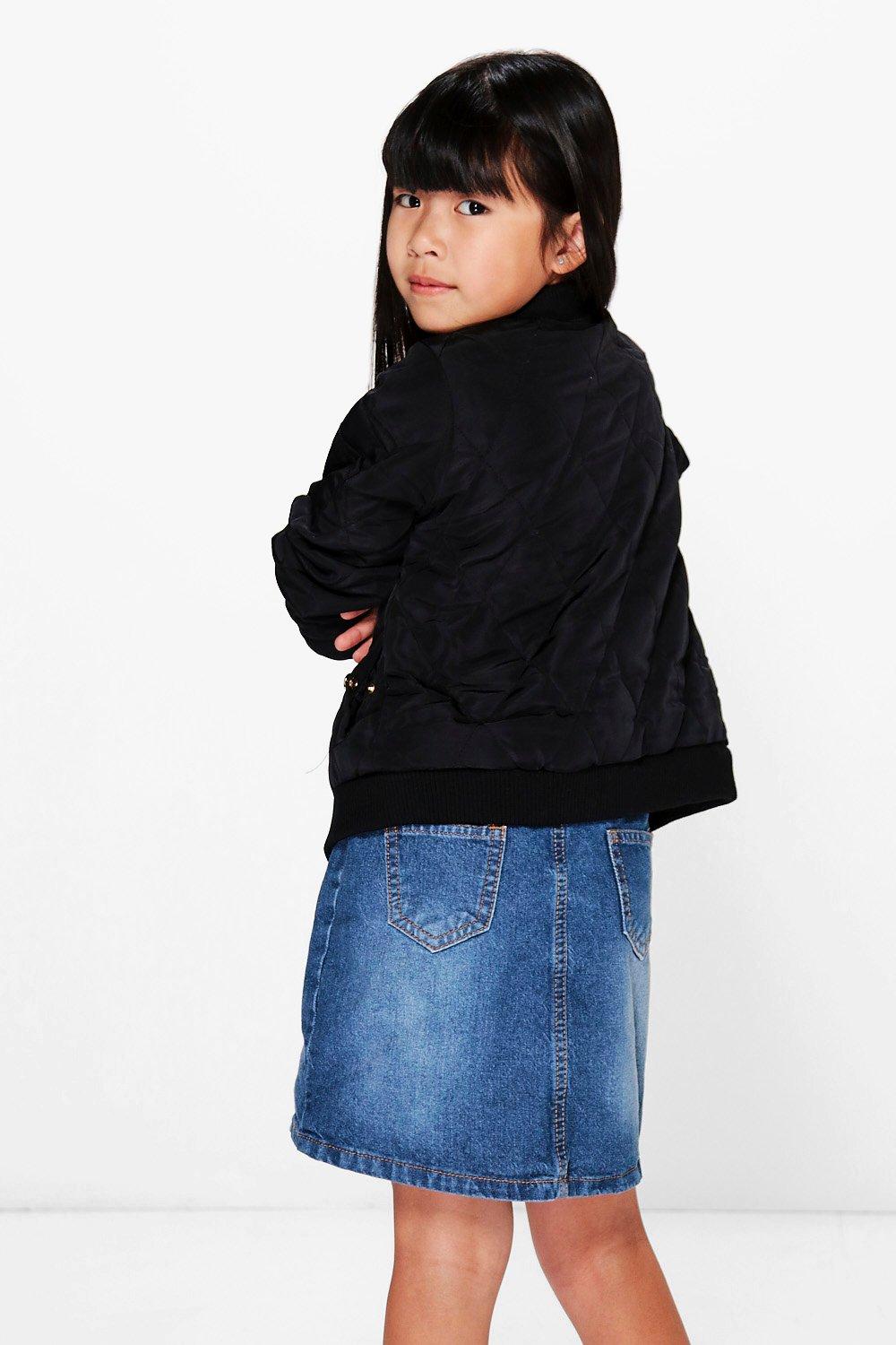 Girls padded 2025 bomber jacket