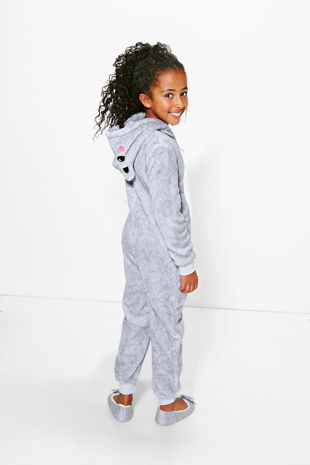 Girls Koala Bear Onesie boohoo