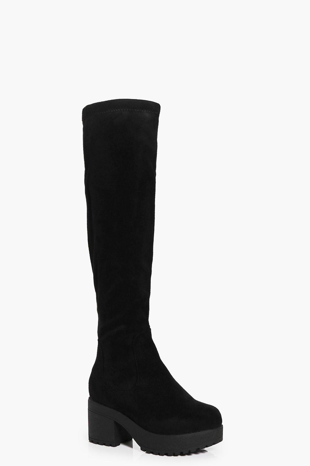 girls knee high boots