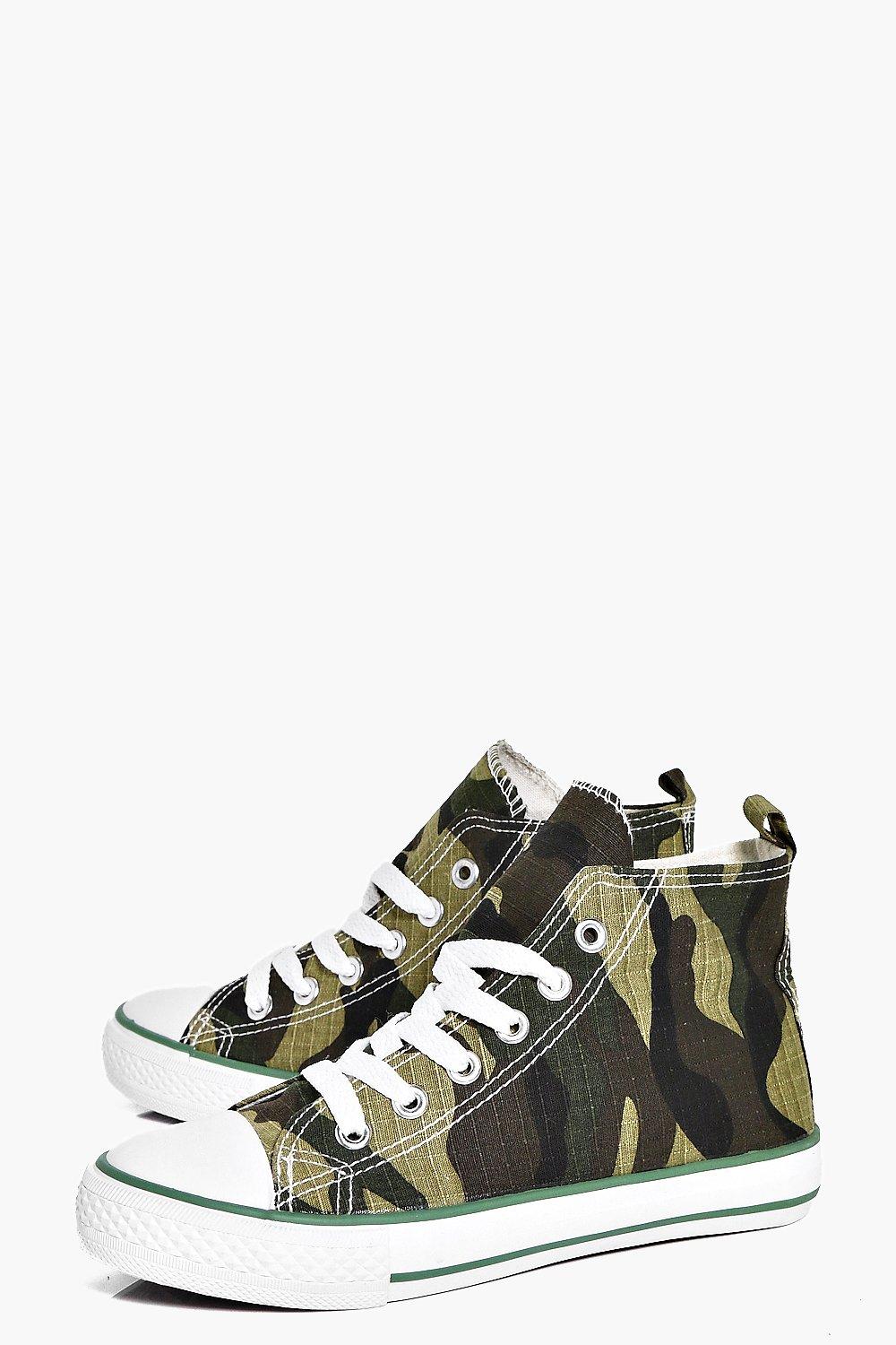 Camo store high tops