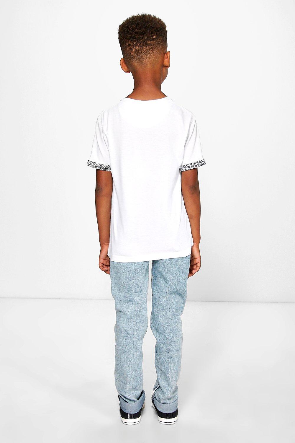 Boys acid washed store jeans