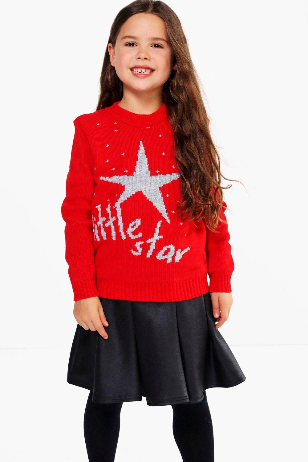 christmas girls jumpers