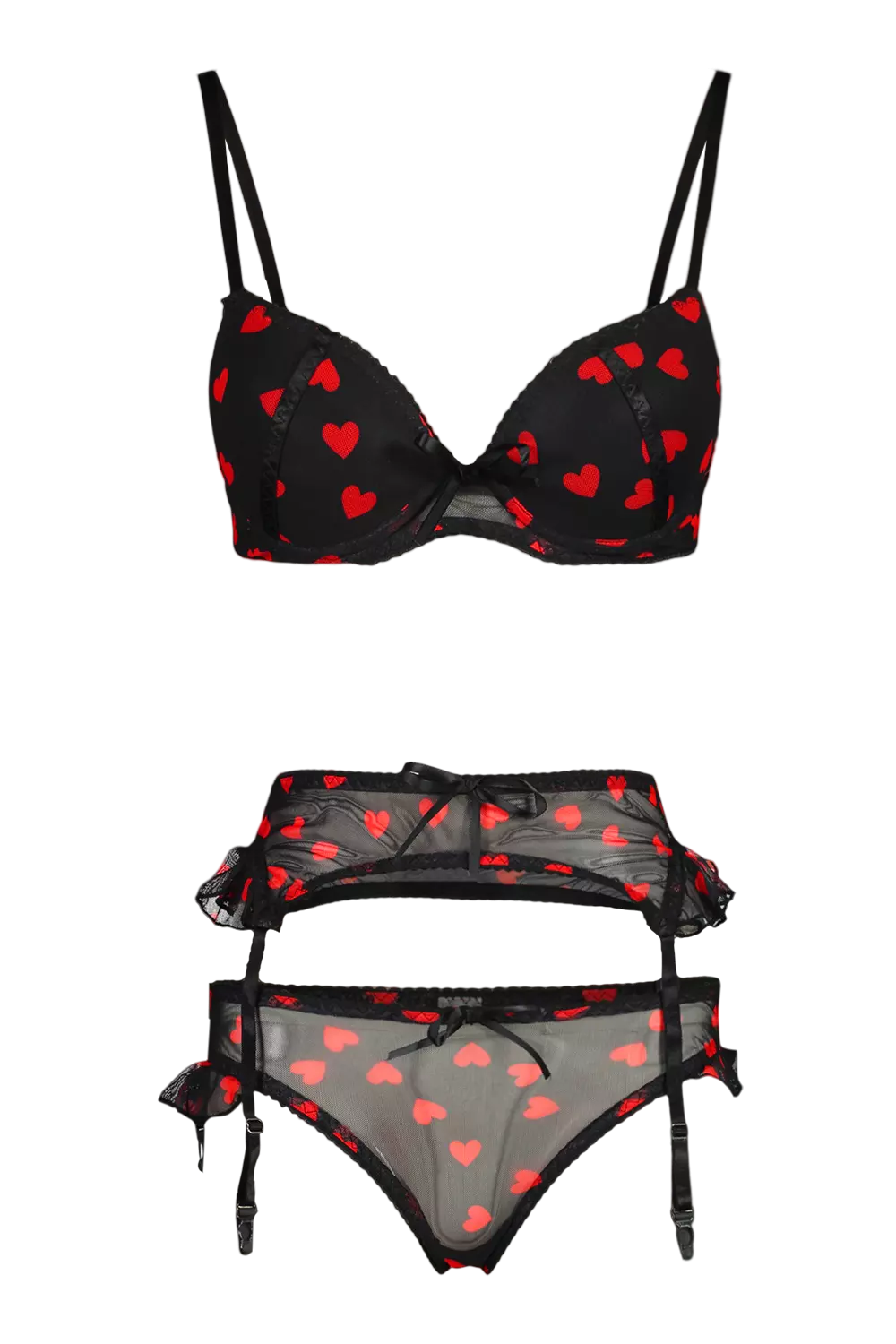 Heart lingerie deals