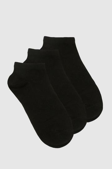 Lot de 3 paires de chaussettes de sport black