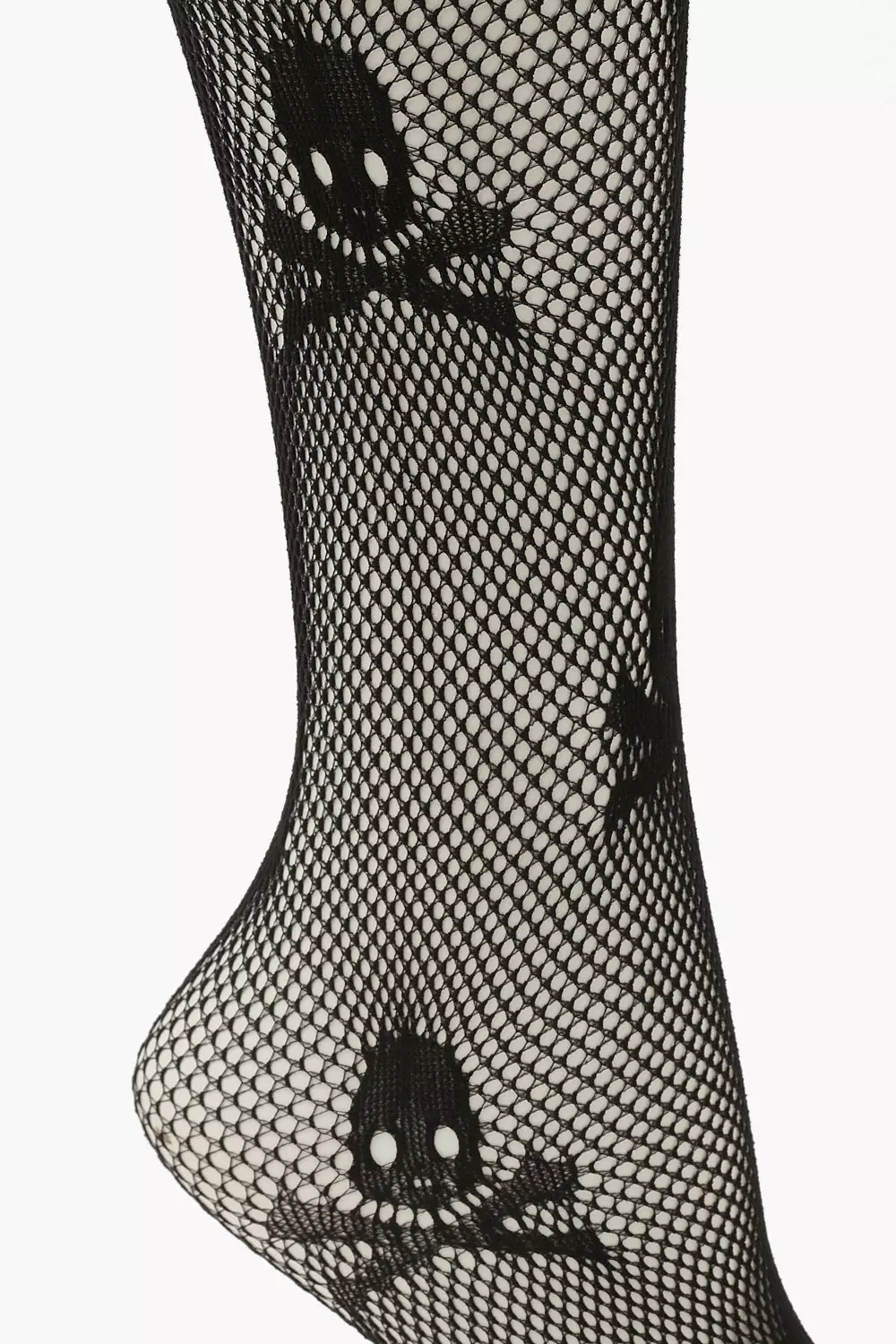 Halloween Skull Fishnet Tights