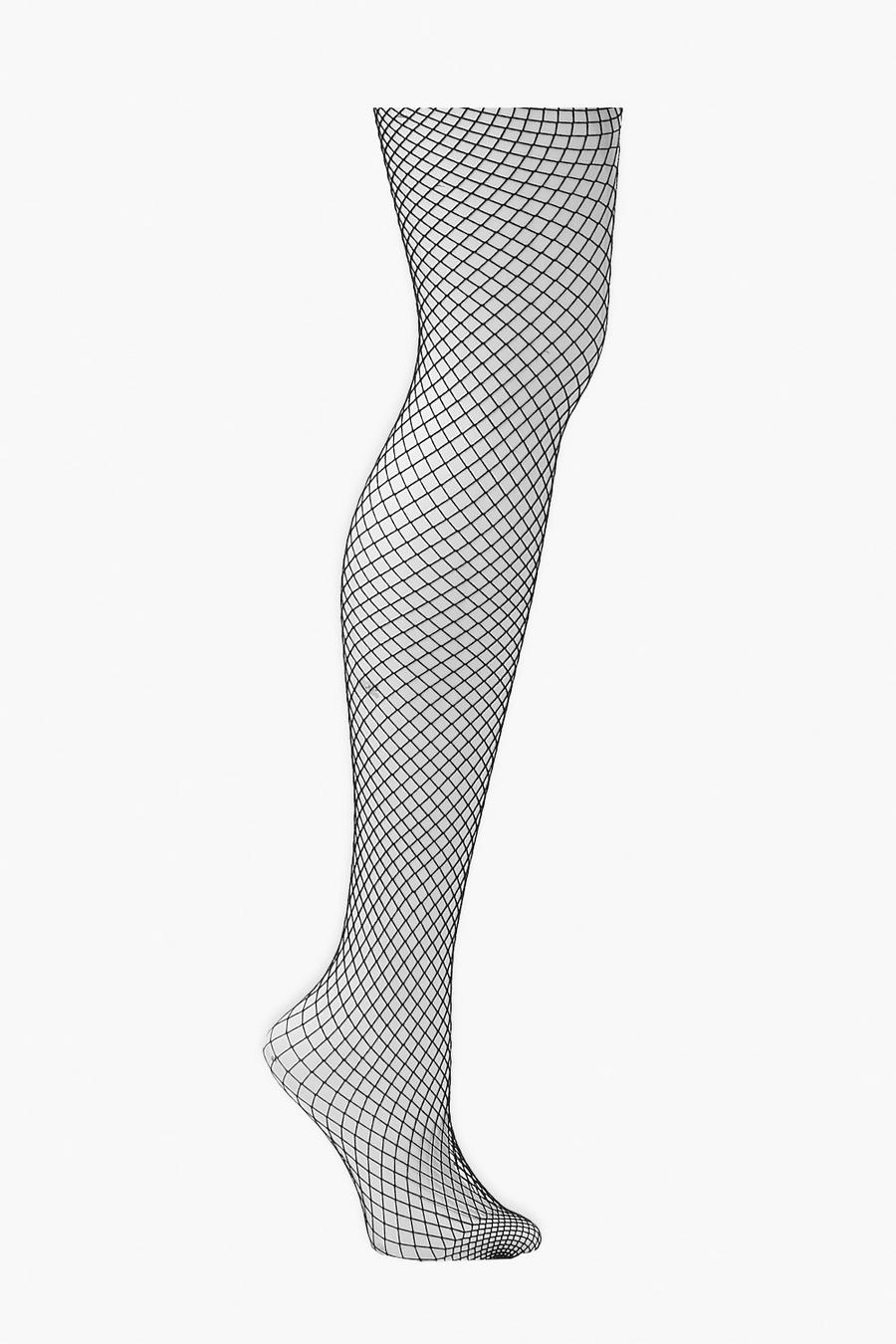 Monochrome small fishnet tights in black, 2.50€