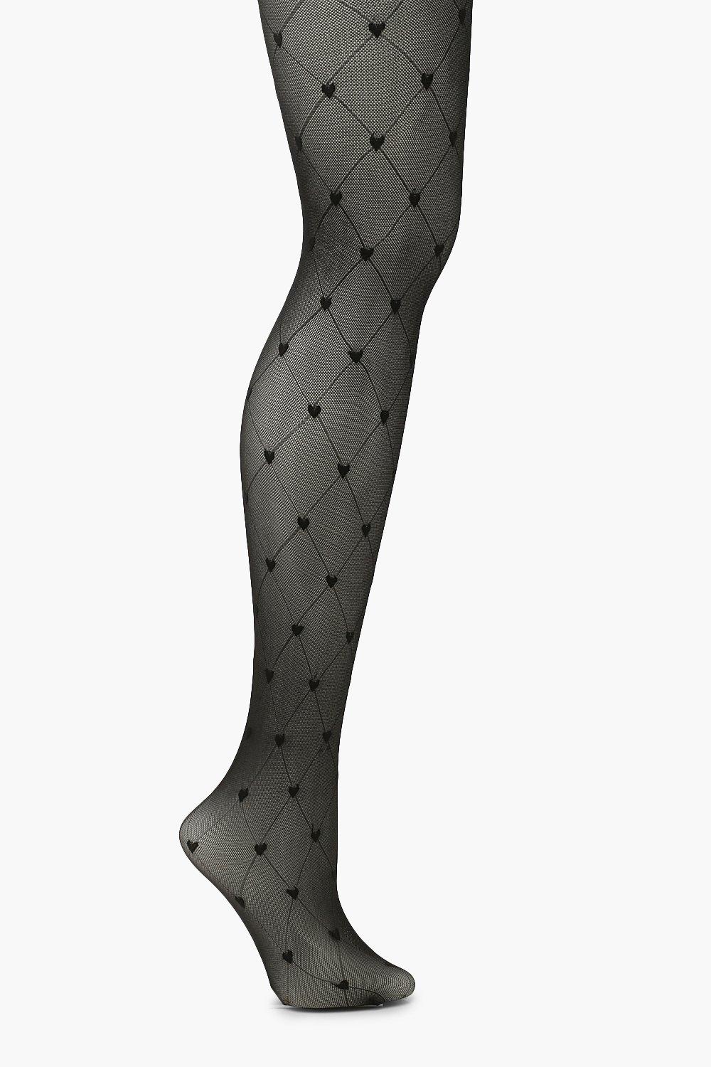 Heart Diamond Tights