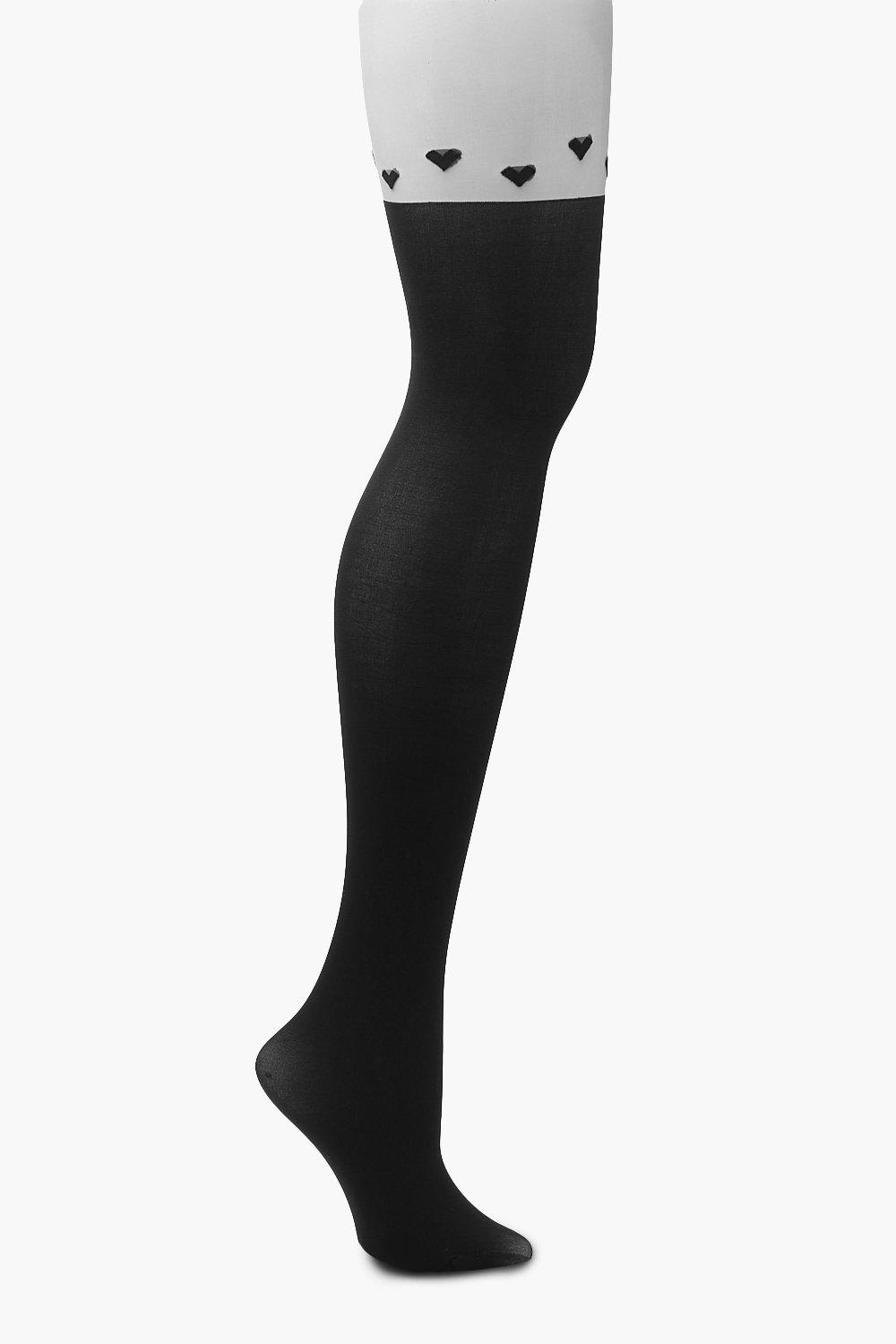 Mock hold shop up tights