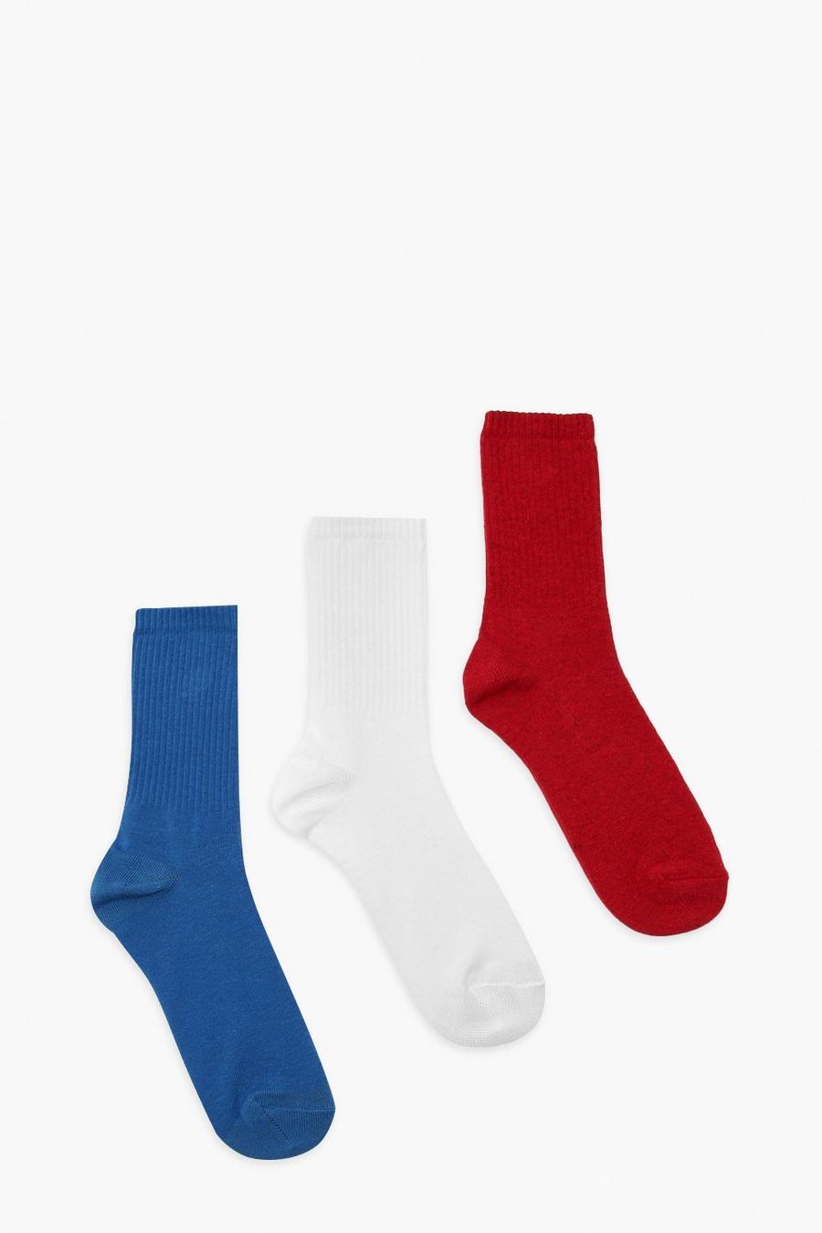 3er-Pack klassische Socken, Multi mehrfarbig image number 1