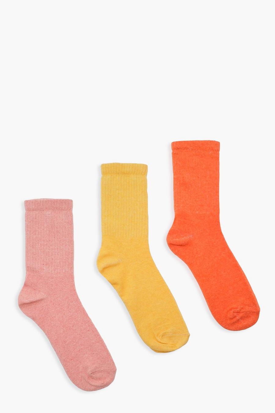 Multi Bold Tonal Socks 3 Pack