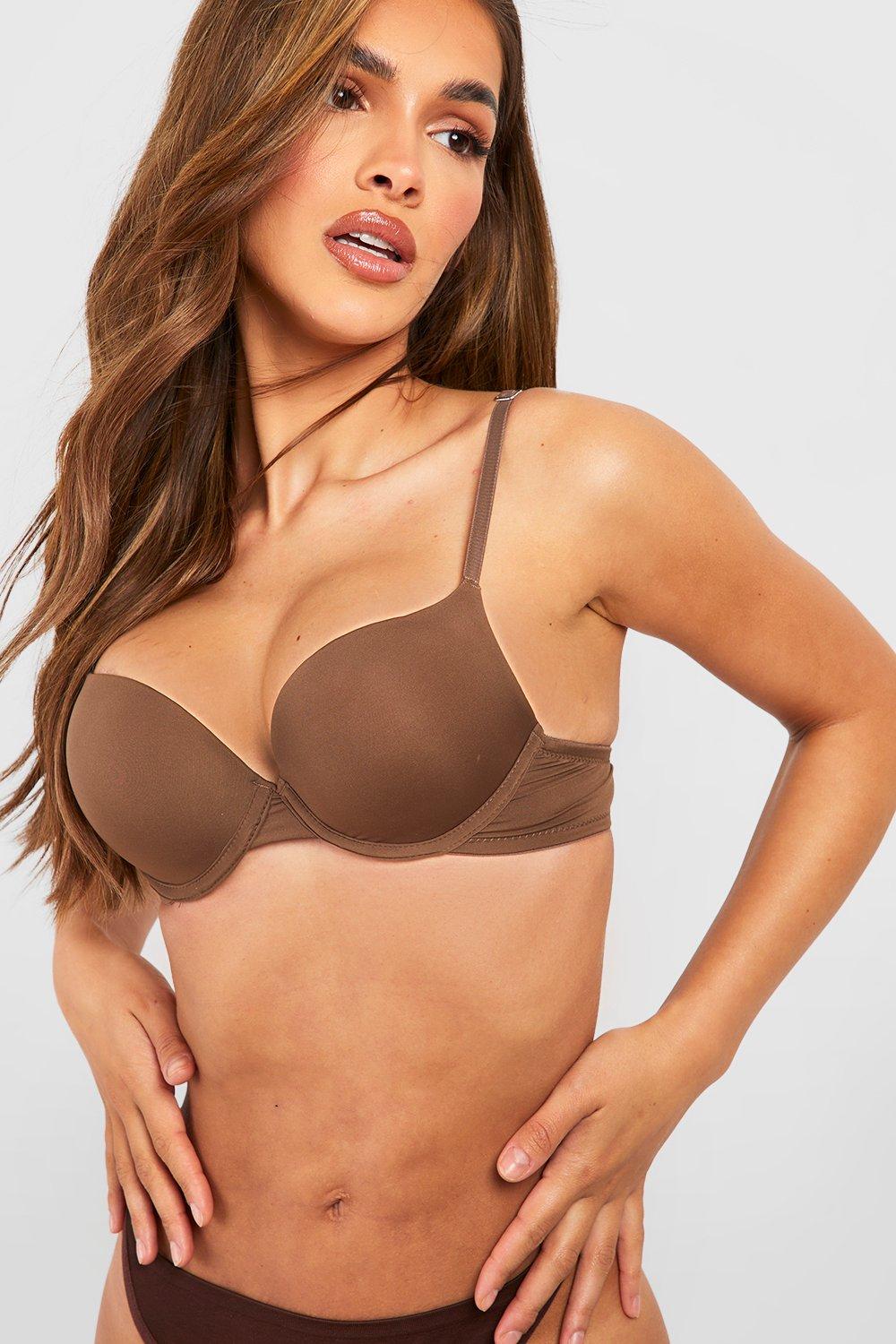 Plain Super Push Up Bra