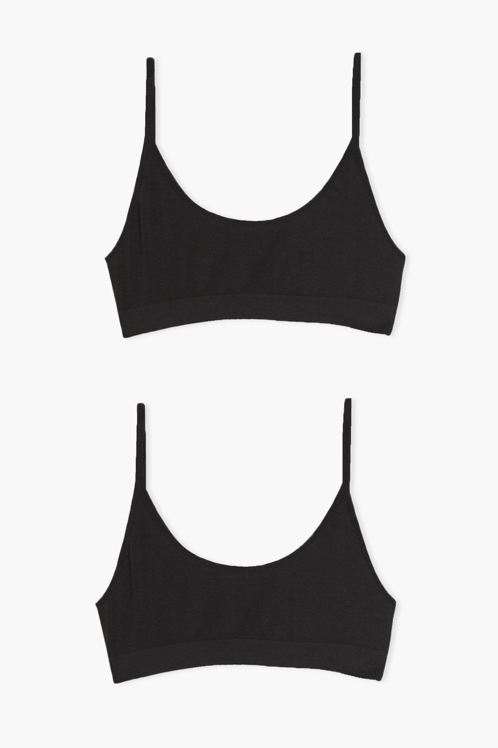 2 Pack Seamfree Scoop Bralette