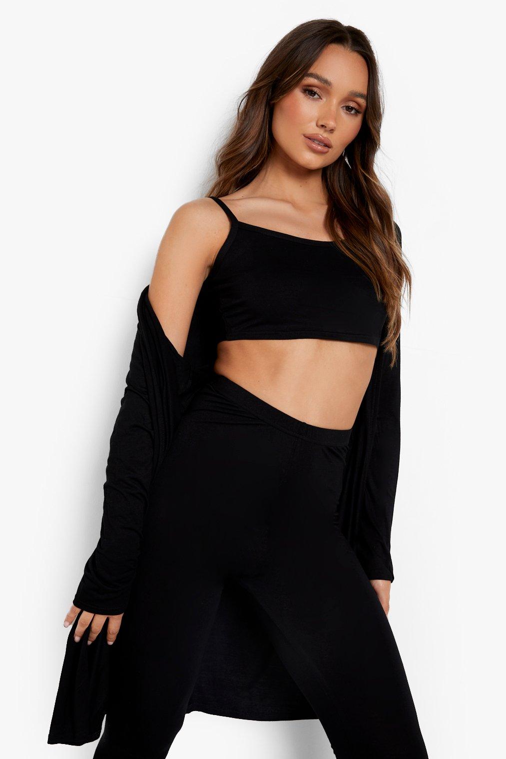 3 piece best sale lounge set boohoo