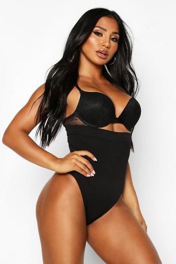 High Waist Control Brief black