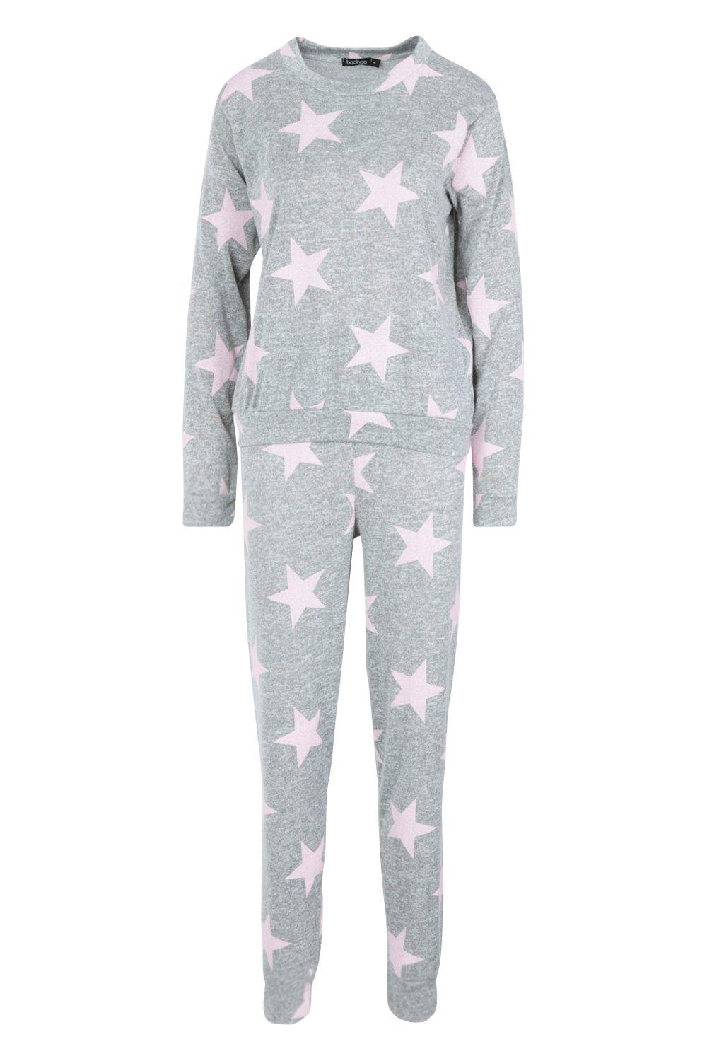 Star Print Sweat Jogger Set