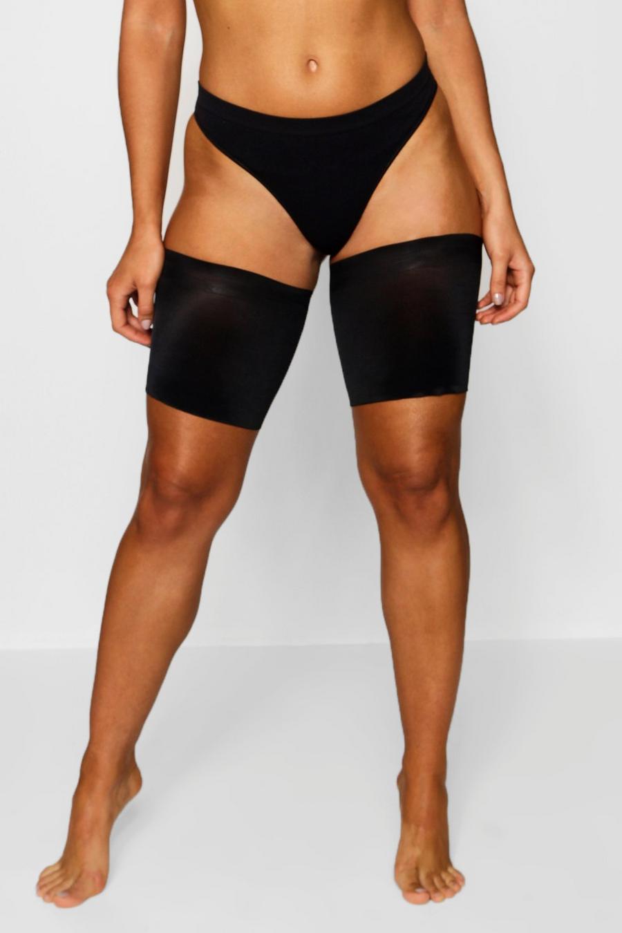 Black noir Anti Chafing Thigh Band image number 1